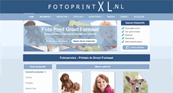 Desktop Screenshot of fotoprintxl.nl